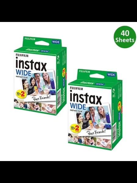 Пленочная фотобумага Fujiflm Instax Wide 400, 10 20 40 60 80
