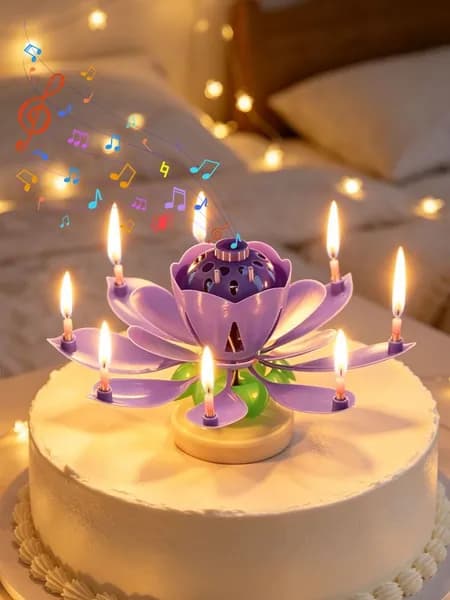 Свечи для торта "Без отдушки", 11 см, 1 шт