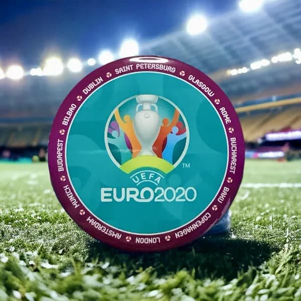 Значок Чемпионат Европы по футболу 2020