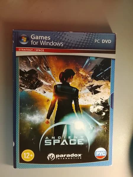 Диск с винтажной игрой для слабого ПК Ancient space