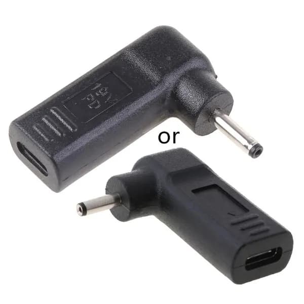Адаптер USB Type C на DC 3.0x1.1мм для Acer Aspire, Черный