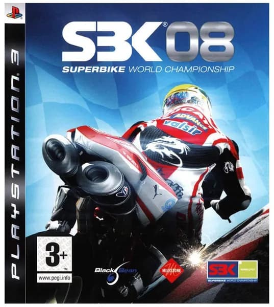 Игра SBK 08 Superbike World Championship (PlayStation 3, Английская версия)