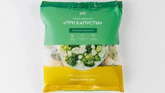 Смесь овощная "Три капусты" 400 г