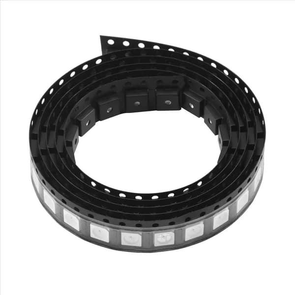 100 шт. WS2812B RGB светодиодный чип 5050SMD белая печатная плата WS2812 чип с и