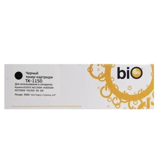 Bion TK-1150 Картридж для Kyocera Ecosys P2235dn/P2235dw/M2135dn/M2635dn/M2735dw (3000 стр.), Черный