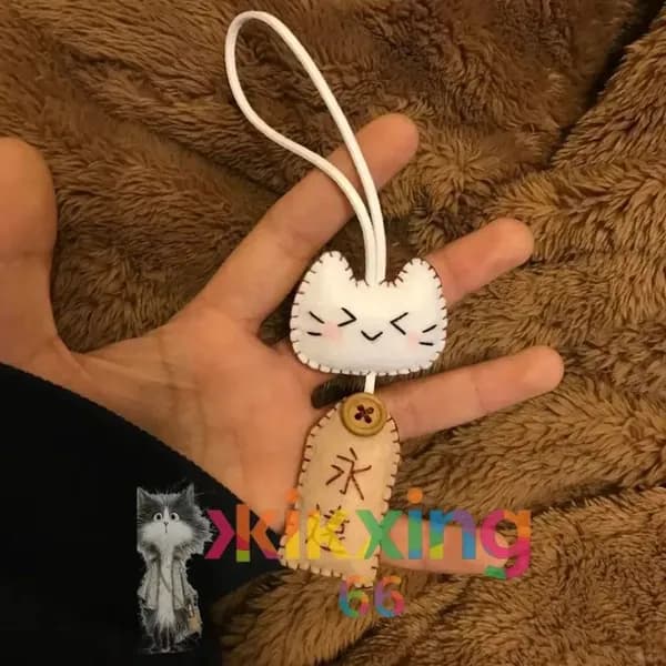 Набор для шитья из фетра креативный DIY комплект для создания стильных аксессуаров и подвесок своими руками в подарок любимой