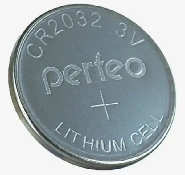 Батарейка Perfeo Lithium CR2032 3 вольта, 1 шт.