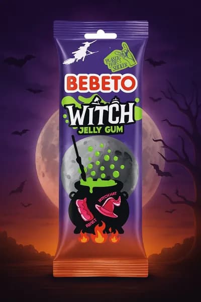 Bebeto Фруктовые сладкие и веселые желейные конфеты 22 г