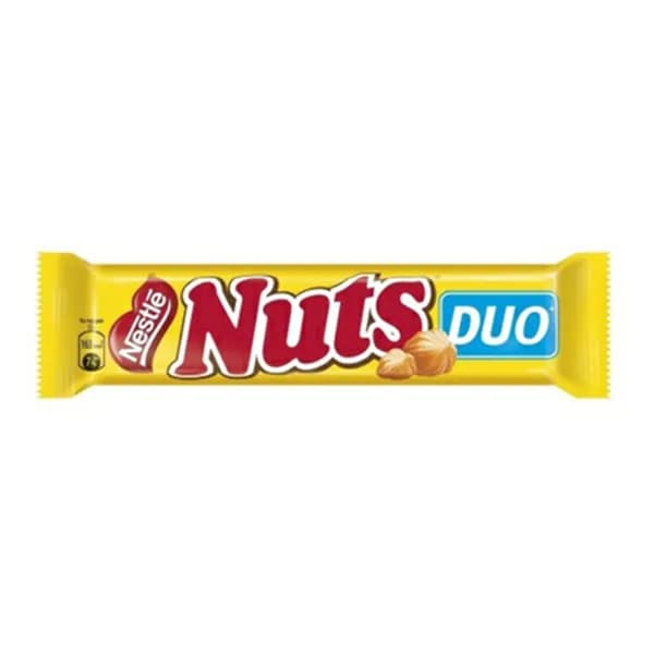 Батончик Nuts Мегабайт шоколадный с фундуком 68 г