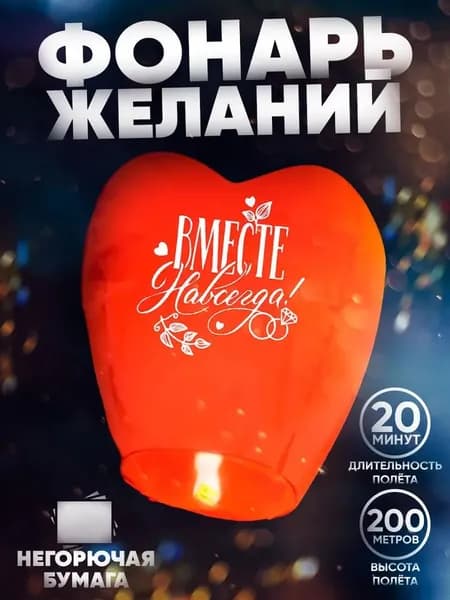 Фонарик желаний Страна Карнавалия "Вместе навсегда"