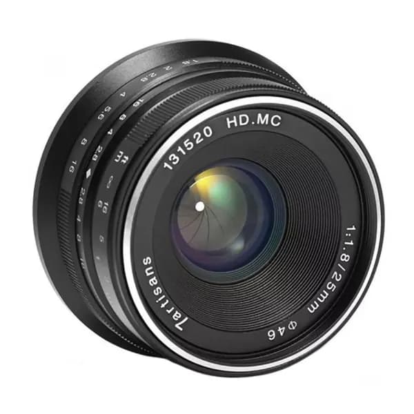 Объектив 7artisans 25mm F1.8 для Micro 4/3, черный