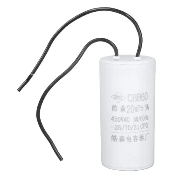 Пусковой конденсатор CBB60 450 В, - 20uf