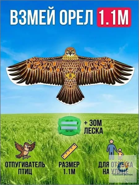Игрушка-воздушный змей eagle на открытом воздухе