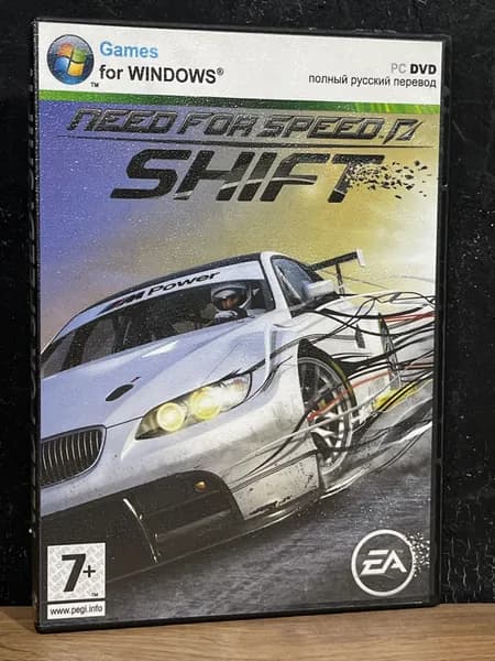Need for speed: Shift / Диск с игрой для ПК
