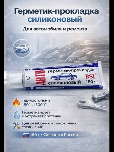 герметик-прокладка силиконовый автомобильный