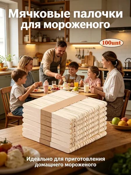 Ложка для мороженого, 9.3 см, 50 предм.