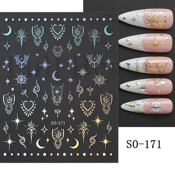 Минималистичные черно-белые цветочные наклейки для ногтей flower self nail art designs