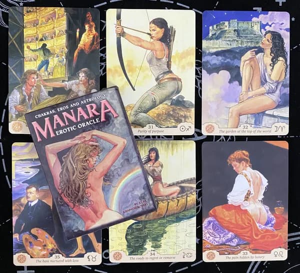 Карты таро Оракул Манара/Manara Oracle Tarot Cards