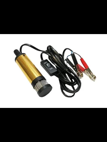 Насос для перекачки топлива погружной 12V с фильтром