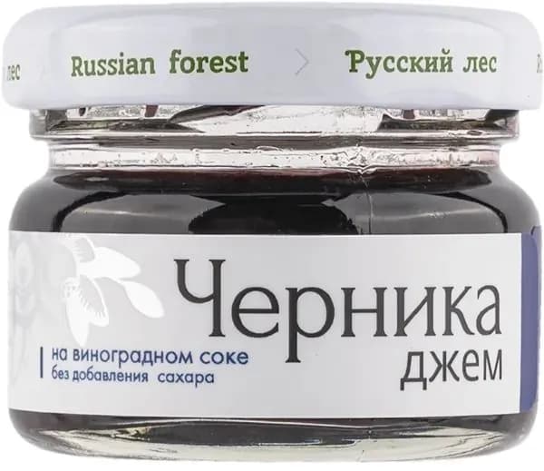 Джем без сахара Русский лес черника Русский лес с/б, 25 г