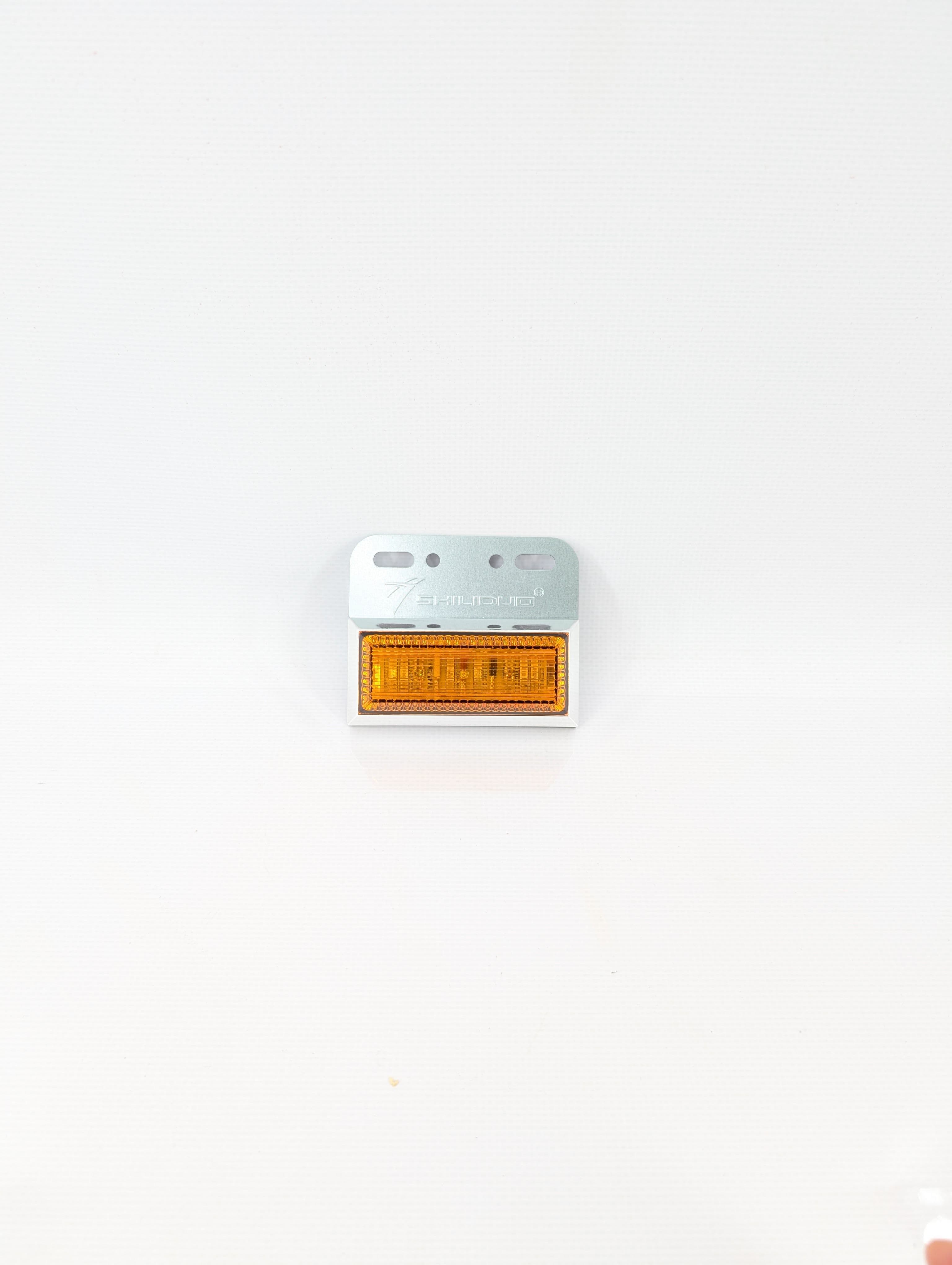 SD-4005Y Габарит универсальный LED 12V/24V прямоугольник в хромовой окантовке, оранжевый, SL