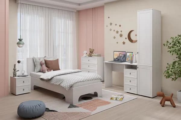 Зарон Комплект мебели для спальни , сп. место 90х200 см