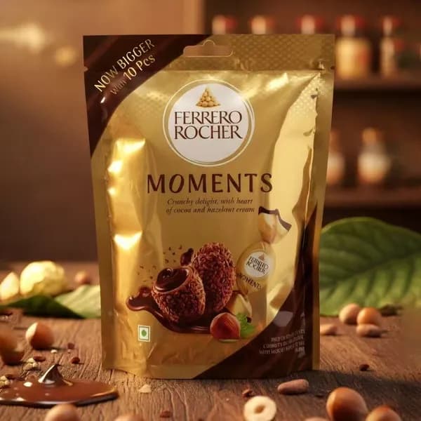 Хрустящие конфеты с начинкой какао и фундука Ferrero Rocher