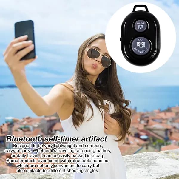 Bluetooth-кнопка для фото, черный