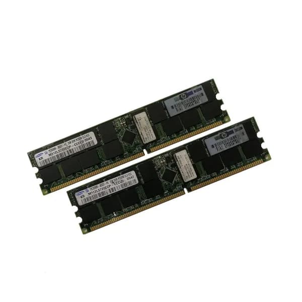 Оперативная память DDR, 400 МГц, 2 x 2 ГБ (ECC Sams M312L5720CZP-CCCQ0  (Kit 2x2Gb))