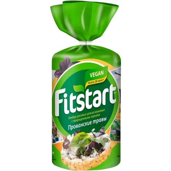 Хлебцы мультизерновые Fitstart Прованские травы 90 г