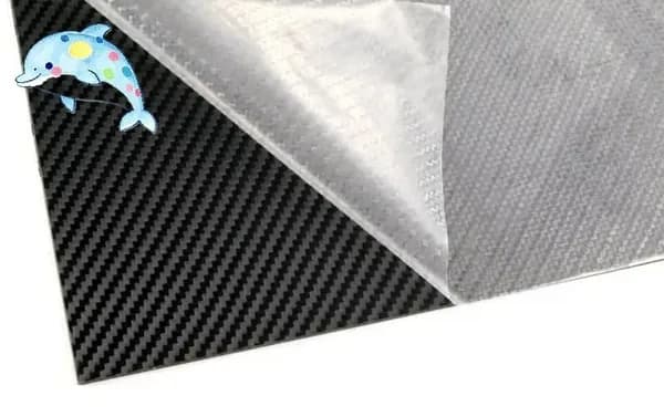 Эксклюзивный карбоновый матовый лист Kydex 300x200x2 мм с диагональной текстурой для создания ножен.