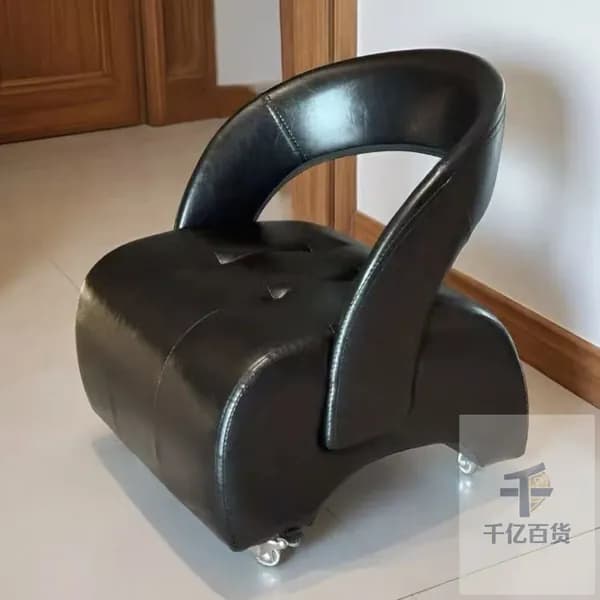 Кушетка, механизм Нераскладной, 40х42х47 см,черный
