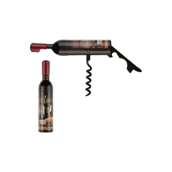 Штопор открывашка Sommelier в виде бутылки с магнитом 11 3 см