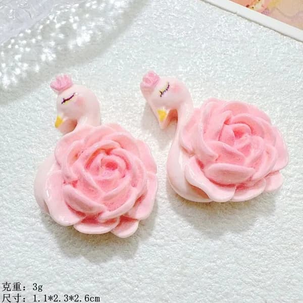8pcs смола / пчела / слон DIY украшения аксессуары