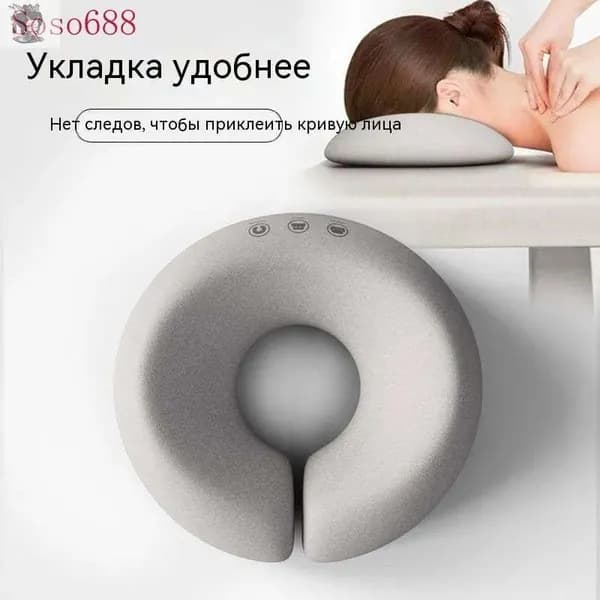 Подушка для косметической кровати, U-образная подушка для лица для массажного стола