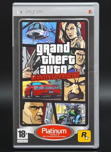 Игра Grand Theft Auto: Liberty City Stories PSP ENG Platinum