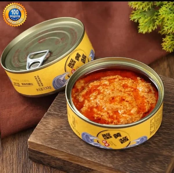 Китайский ресторан "Соус из крабовой икры для риса и лапши" 110г * 2 банки