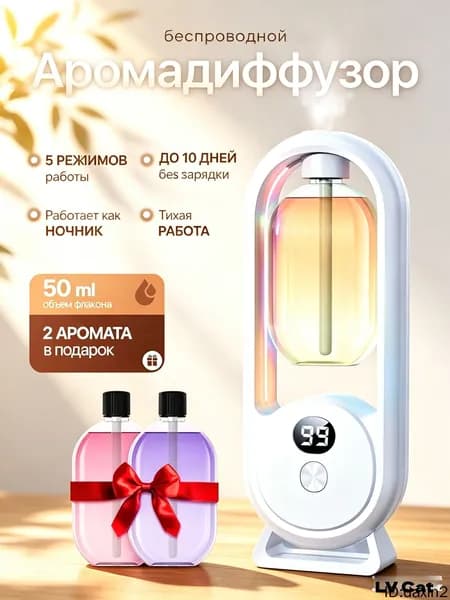 Аромадиффузор ультразвуковой mzm-20260727113859247, белый