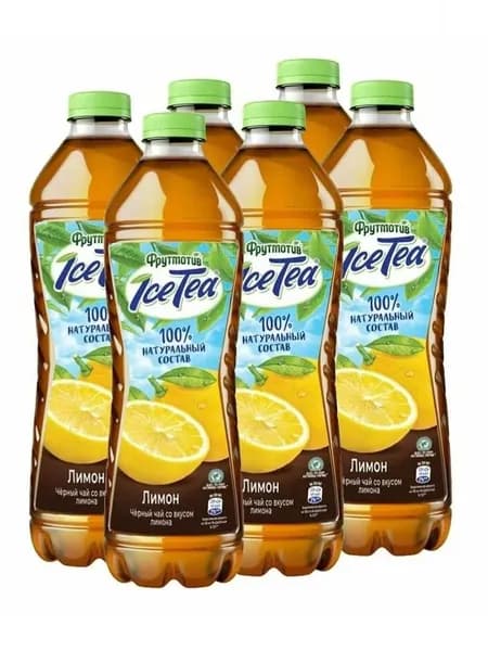 Чай холодный черный Фрутмотив Ice-Tea (Айс-Ти) Лимон 0,5л х 6шт