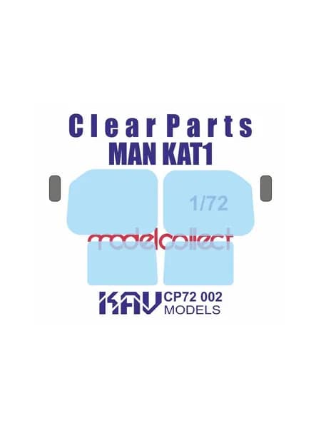 Остекление для MAN KAT1 (ModelCollect) 1:72 KAV CP72 002