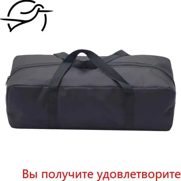Водонепроницаемая сумка для переноски палатки большой емкости с ручкой навеса кемпинга и пеших прогулок на открытом воздухе