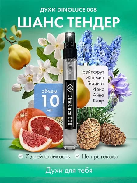 Духи DinoLuce 008 Шанс Тендер 10 мл