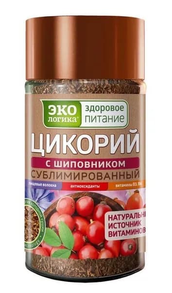 Экологика Цикорий с шиповником, сублимированный, 85 г