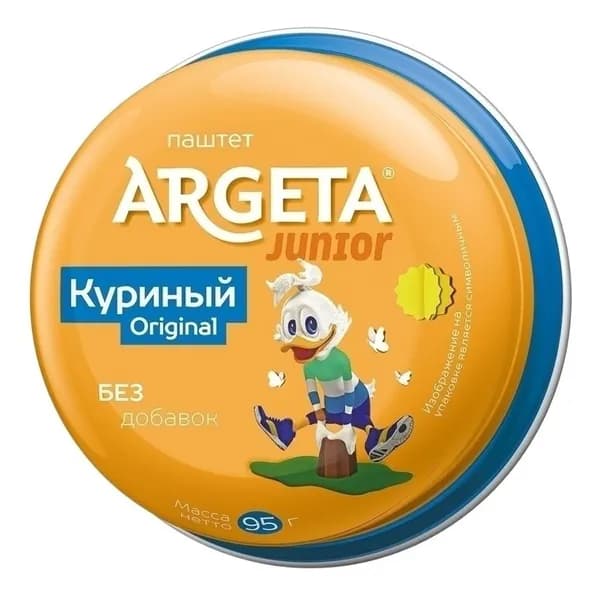 Паштет куриный Argeta Junior 95 г
