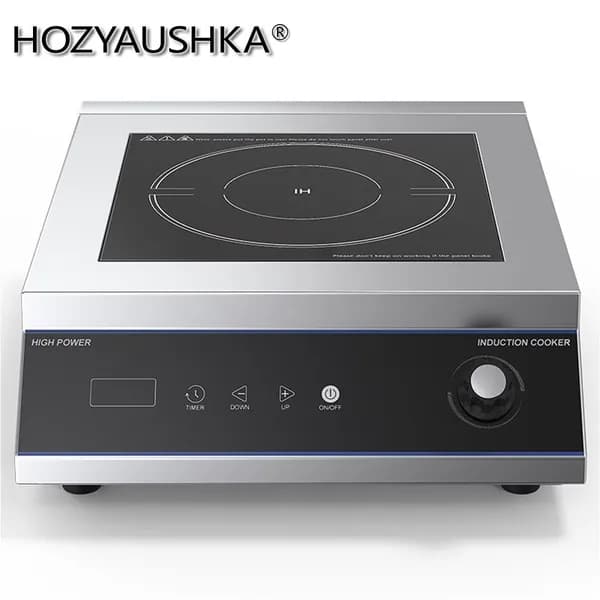 HOZYAUSHKA Индукционная Варочная панель, бирюзовый, зеленый