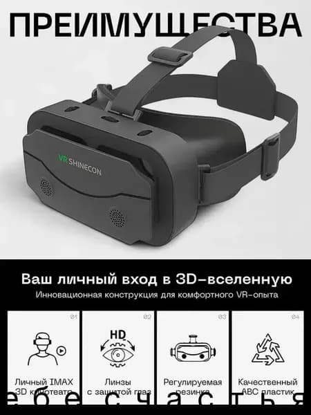 Очки виртуальной реальности, vr очки для смартфона