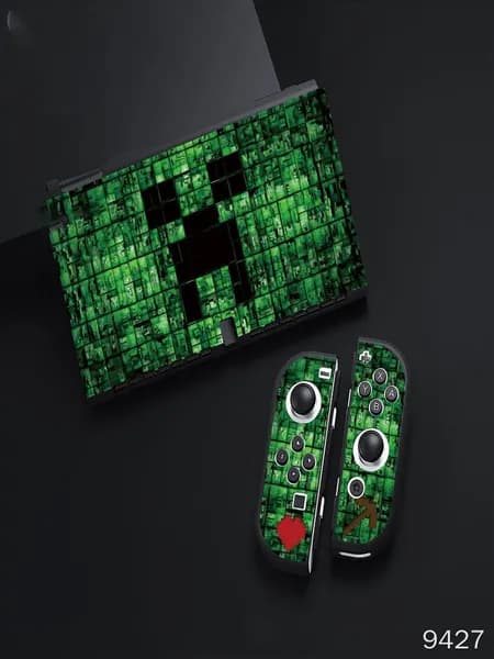 Силиконовый защитный чехол на игровую приставку Nintendo Switch Oled, мягкий чехол из TPU Покемон Генгар
