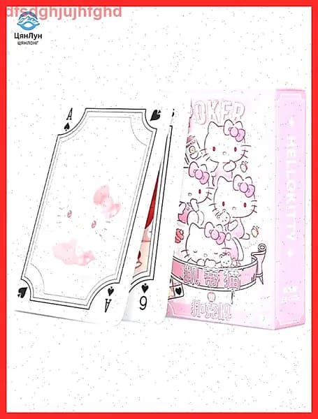Карты игральные Hello Kitty Куроми Cinnamoroll аниме