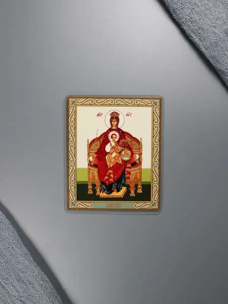 Икона Богородицы Державная (дорожная серия)