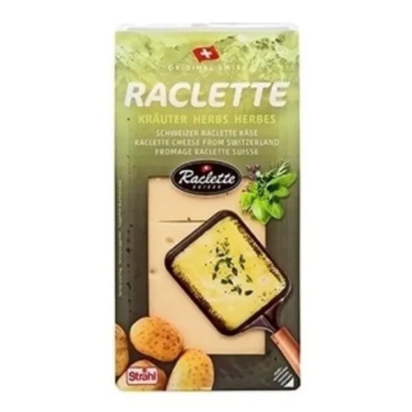 Сыр Raclette Strahl в прованских травах 48% 150 г